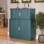 Beautiful Drew Bar Cabinet by Drew Barrymore, Thyme Green Finish - Image 1