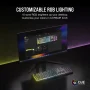 Corsair K55 CORE RGB Full Size USB Gaming Keyboard with Safety Leaflet, Black & Gray - Image 2