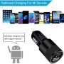 USB C Car Charger,48W Dual Port PD& QC 3.0 Android Charger Car Lighter Adapter with 3ft Coiled Type C Cable for Pixel 8 Pro/7a/7 Pro/6/6a/5/5xl,Samsung Galaxy S23 Ultra/Z Flip5/A14/A54/S22/S21/S20/S10 - Image 6