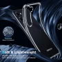 Entronix Clear Case Compatible with Galaxy S22 Plus, Scratch-Resistant Hard Cover - Image 4