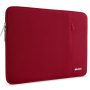 MOSISO Laptop Sleeve Bag 13-13.3 Inch for MacBook Pro, MacBook Air Water Repellent Polyester Notebook Protective Case Cover with Pocket,Red - Image 3