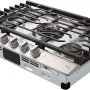LG - STUDIO 30” Built-In Smart Gas Cooktop with 5 Burners and Griddle - Stainless Steel - Image 3
