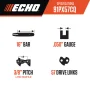 16 in. Low Profile Chainsaw Chain - 57 Link - Image 3