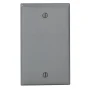 1-Gang Brown Blank Plate Nylon Standard Wall Plate (1-Pack) 80714 - Image 5