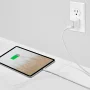 Insignia™ - 30W USB-C Compact Wall Charger Bundle with 6’ USB-C to C cable for Smartphones, Tablets and More - White - Image 4