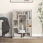 7-Cube Geometric Bookshelf Modern Decorative Open Bookcase - Image 1