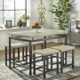 5-Piece Delano Dining Set, Natural - Image 6