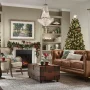 Maldives Large Rectangle Walnut Brown Wood Coffee Table with Lift Top (46 in.) - Image 6