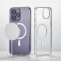 Insignia™ - Hard-Shell Case with MagSafe for iPhone 14 Pro Max - Clear - Image 3
