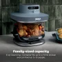 Ninja - Crispi Pro 6-in-1 Countertop Glass Air Fryer - Cyberspace - Image 3