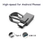 USB C Flash Drive 64GB for Android Phones OTG External Storage Photos Stick Topesel Swivel USB 3.0 Thumb Drive Black - Image 4