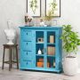Buffet Sideboard Table Kitchen Storage Cabinet with Drawers and Doors - Image 5