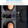 Bluetooth Speaker, 40W (60W Peak) Portable Wireless Speakers with Double Subwoofer Heavy Bass, Bluetooth 5.0 Wireless 100ft Powerful Outdoor Speaker Support FM Radio for Home Outdoor Party Camping - Image 4