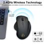 2.4GHz Wireless Optical Mice PC Gaming Mouse 6 Buttons & USB Receiver for Laptop - Image 3