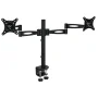 Full Motion Dual Computer Monitor Desk Mount for Screens up to 27 in. - Image 1