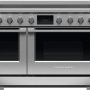 Fisher & Paykel - 48 in. Wide 6 Elements Professional 6.9 cu ft freestanding electric induction range, self-cleaning - Stainless Steel - Image 1