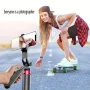 Portable camera tripod with wireless remote control and 360 ° rotation for video recording, video recording, and live streaming - Image 4
