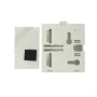 2-Port QuickPort Surface Mount Box, White 41089-2WP - Image 4