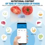 RENPHO Bluetooth Food Scale with App, Digital Smart Kitchen Scale, Glass, White - Image 3