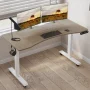 Daiah Ergonomic Curved Height Adjustable Standing Desk - Image 4