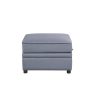 Bois II Gray Velvet Storage Ottoman Section - Modular Sofa - Image 5