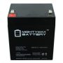 12-Volt 5Ah Replaces CyberPower Series CP485SL, CP500HG UPS - 2 Pack - Image 3