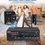 Pyle WiFi Stereo Amplifier Receiver Professional Home Theater Audio System Wireless Bluetooth Connectivity AUX MP3 Music Streaming 1/4'' Input & Mic Paging/Mixing Control 240 Watt - PTAUWIFI46.5 - Image 4
