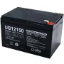12-Volt 15 Ah F2 Terminal Sealed Lead Acid (SLA) AGM Rechargeable Battery - Image 1
