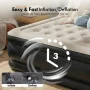 Honeydrill Queen Size 15" Air Mattress with Headboard, Airbed Inflatable Couch with Pump - Image 6