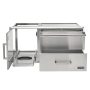 Coyote Outdoor Living - 42" Access Door With Storage & Warming Drawer Combo - Stainless Steel - Image 2