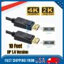 Display Port to Display Port Cable DP to DP 4K 60Hz High Speed Video Audio 10 ft - Image 1