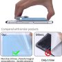 Self Adhesive Phone Card Wallet with Flip Cover, RFID Blocking, Blue - Image 3