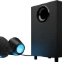 Logitech - G560 LIGHTSYNC 2.1 Bluetooth Gaming Speakers with Game Driven RGB Lighting (3-Piece) - Black - Image 2