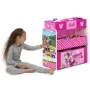 Minnie Mouse 4-Piece Wood Toddler Playroom Set – Includes Table, 2 Chairs & Toy Bin, Pink - Image 5