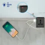 Dual USB and USB-C Travel Adapter - Image 6