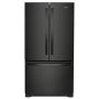 Whirlpool - 25.2 Cu. Ft. French Door Refrigerator with Internal Water Dispenser - Black - Image 1