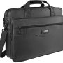 17 inch Laptop Bag, Laptop Briefcase for Men, Business Office Bag for Women, Zokaliy Computer Shoulder Messenger Bag with Organizer Fits 15.6 17 Inch Notebook MacBook HP, Black - Image 6