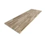 74 in. Island Unfinished Acacia Butcher Block Countertop with Standard Edge - Image 6