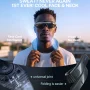 TORRAS - COOLiFY Cyber Fold 2026 Flagship AI Neck Air Conditioner, Ultimate Immersive Cooling Portable Neck Fan - Black - Image 3