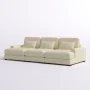 Antravian 127.5'' Corduroy Sofa - Image 1