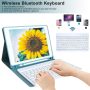 iPad Keyboard Case 9.7 for iPad 6th Generation(2018), iPad 5th Generation(2017), iPad Air 2, iPad Air, iPad Pro 9.7 Case with Pencil Holder, Detachable Bluetooth Keyboard for iPad 9.7 - Image 2