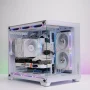 Prism 4RS ARGB CPU Case Fan 120mm Infinity Mirror Design 5V 3PIN Motherboard Lighting Sync 4PIN PWM 800-1800RPM Case Cooler Fan - Image 5