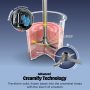 Ninja - CREAMi Deluxe 11-in-1 Ice Cream and Frozen Treat Maker, XL 24oz pints, Sorbet, Gelato, Milkshakes, Frozen Yogurt - Silver - Image 3