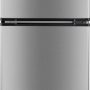 Insignia™ - 3.1 Cu. Ft. Mini Fridge with Top Freezer and ENERGY STAR Certification - Stainless Steel Look - Image 1