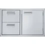 Viking - 30" Double Drawer and Access Door Combo - Stainless Steel - Image 2