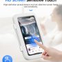 LC-dolida Shower Phone Holder Waterproof, 480° Rotatable Adjustable Bathroom Wall Phone Mount Stand, Anti-Fog High Sensitivity iPhone Case, Anti Fog Case Bathroom Accessories for 4-7'' Cellphones - Image 4