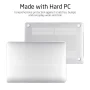 IClover New 2020 MacBook Pro 13.3" Case A2338 M1 A2251 A2289, Slim Hard PC Shell Laptop Cover & Keyboard Skin & Screen Protector Full Protection for Macbook Pro 13 Touch ID Touch Bar, Crystal Clear - Image 3