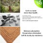 Aothia Office Desk Pad, Natural Cork & PU Leather Dual Side Large Mouse Pad, Laptop Desk Table Protector Writing Mat Easy Clean Waterproof for Office Work/Home/Decor (Brown,31.5" x 15.7") - Image 4