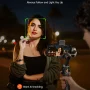 Hohem - iSteady M7 3-Axis Gimbal Stabilizer for Smartphone w/ AI Tracking, Remote Control, Extendable Pole, & Magnetic RGB Light - Black - Image 3