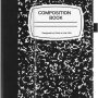 Fintie Folio Case for iPad Mini 1/2/3 - Slim Fit Case Smart Stand Cover Auto Sleep/Wake Feature for iPad Mini 1 / iPad Mini 2 / iPad Mini 3, Composition Book Black - Image 2